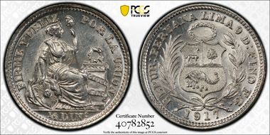 1917-FG 1/2 Din KM-206.2 MS63