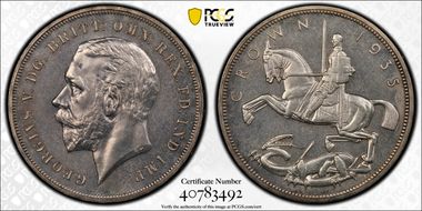 1935 Crown S-4049 .500 Silver SP64