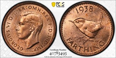 1938 1/4D S-4116 MS65RD