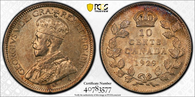 Cert 40783577 - Coin Image