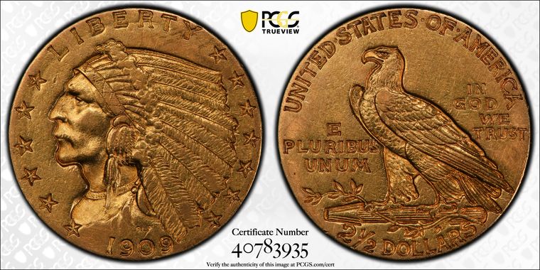 Cert 40783935 - Coin Image