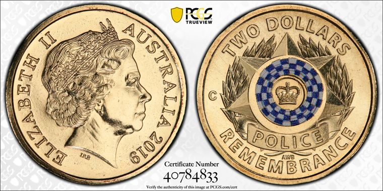 Cert 40784833 - Coin Image