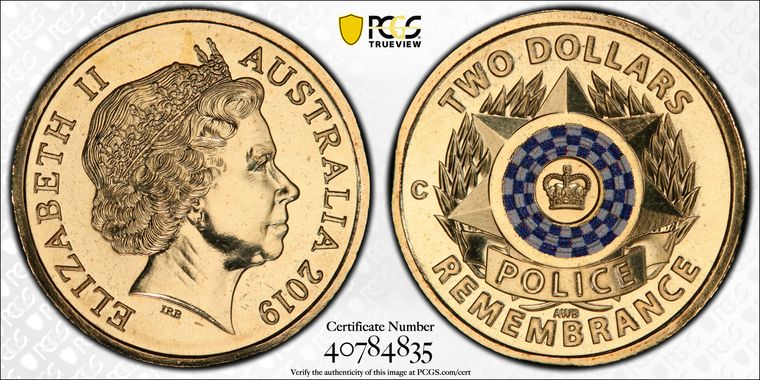 Cert 40784835 - Coin Image