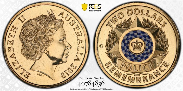 Cert 40784836 - Coin Image