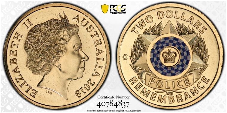 Cert 40784837 - Coin Image