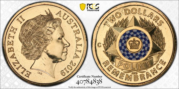 Cert 40784838 - Coin Image