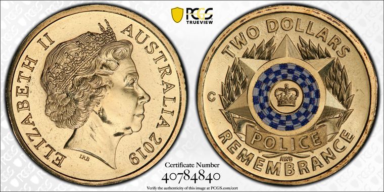 Cert 40784840 - Coin Image