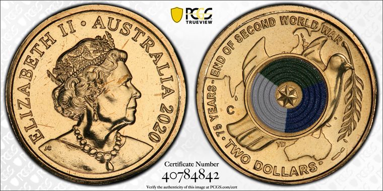 Cert 40784842 - Coin Image