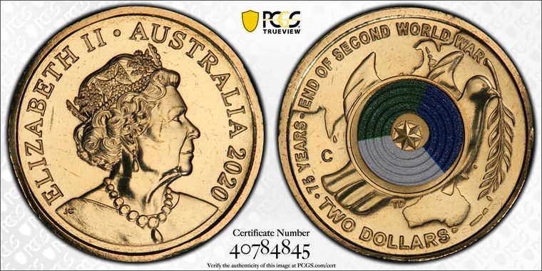 Cert 40784845 - Coin Image