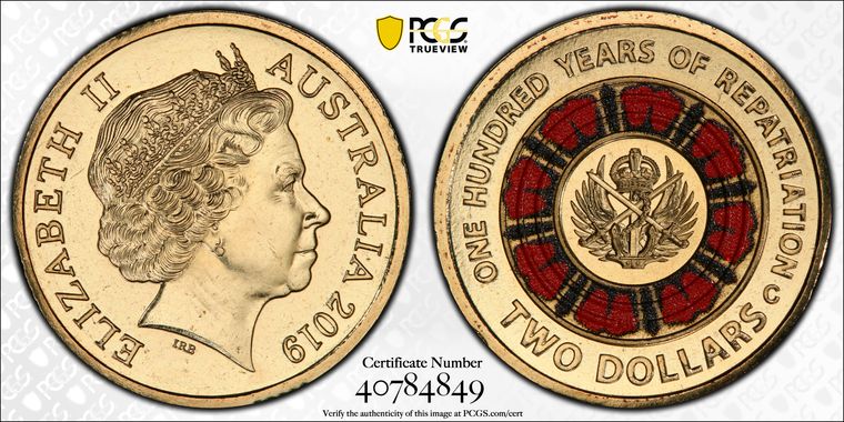 Cert 40784849 - Coin Image