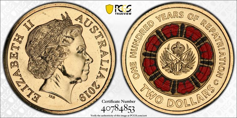 Cert 40784853 - Coin Image