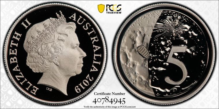 Cert 40784945 - Coin Image