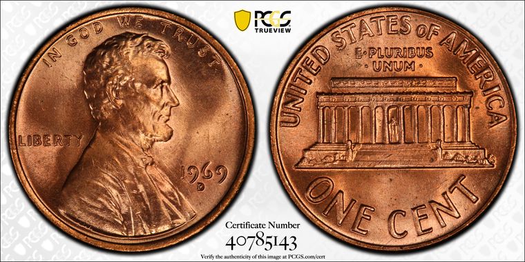 Cert 40785143 - Coin Image