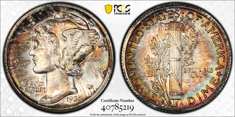 Cert 40785219 - Coin Image