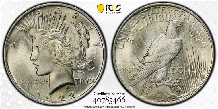 Cert 40785466 - Coin Image