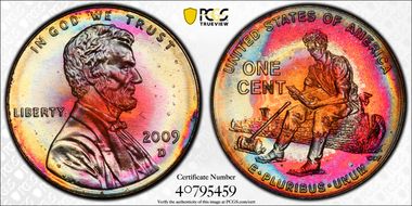 2009-D 1C Lincoln-Formative Years MS65RB