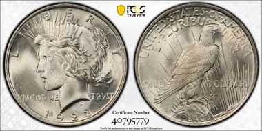 1923 $1 MS66+