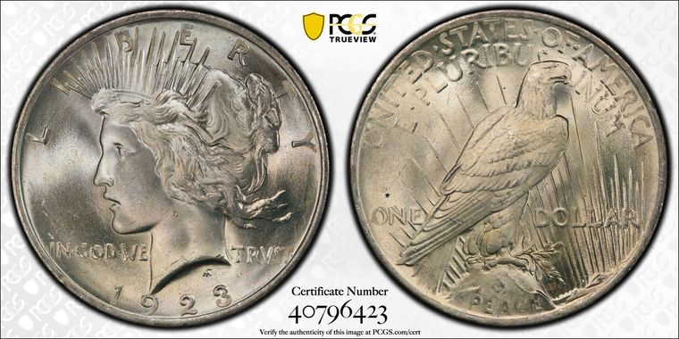 Cert 40796423 - Coin Image