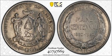 1920 50C Maine N1