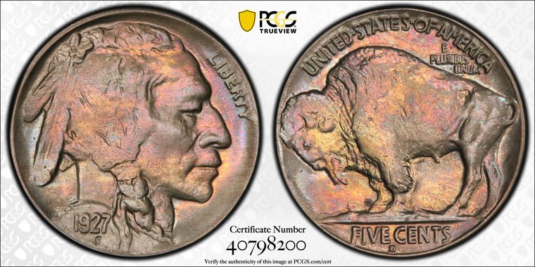 Cert 40798200 - Coin Image