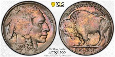 1927-D 5C MS64