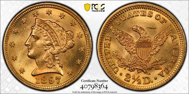 1897 $2.50 MS64