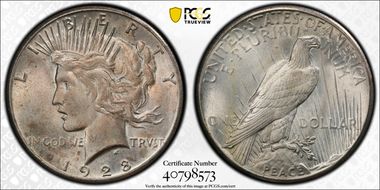1928 $1 MS65