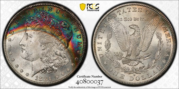 Cert 40800037 - Coin Image