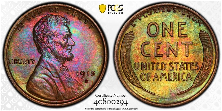 Cert 40800294 - Coin Image