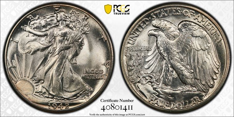 Cert 40801411 - Coin Image