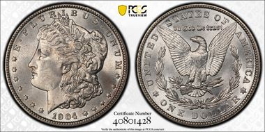 1904 $1 MS65+ 