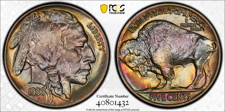 Cert 40801432 - Coin Image