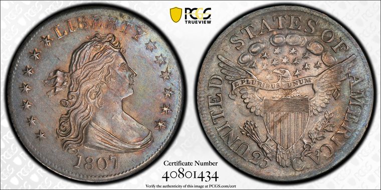 Cert 40801434 - Coin Image