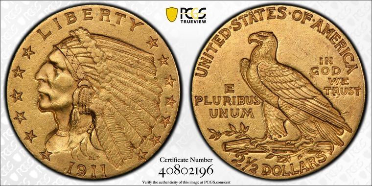 Cert 40802196 - Coin Image