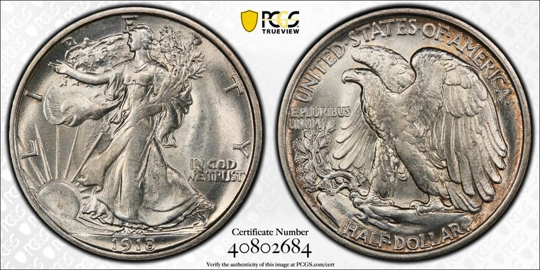 Cert 40802684 - Coin Image