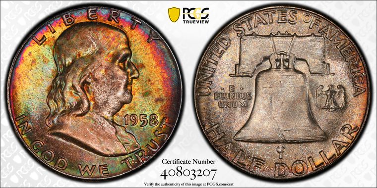 Cert 40803207 - Coin Image