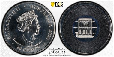 2020 20C AC/DC- High Voltage 45th Anniversary MS69