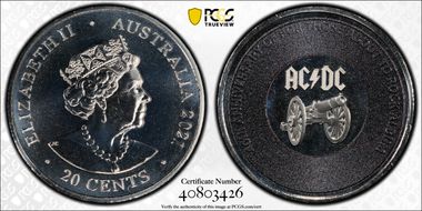 2021 20C AC/DC- For Those About To Rock 40th Ann MS68