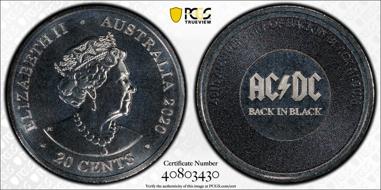 Cert 40803430 - Coin Image