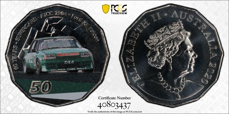 Cert 40803437 - Coin Image