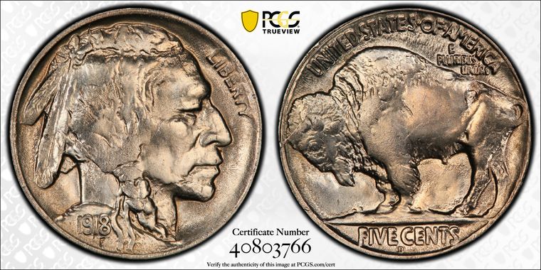 Cert 40803766 - Coin Image