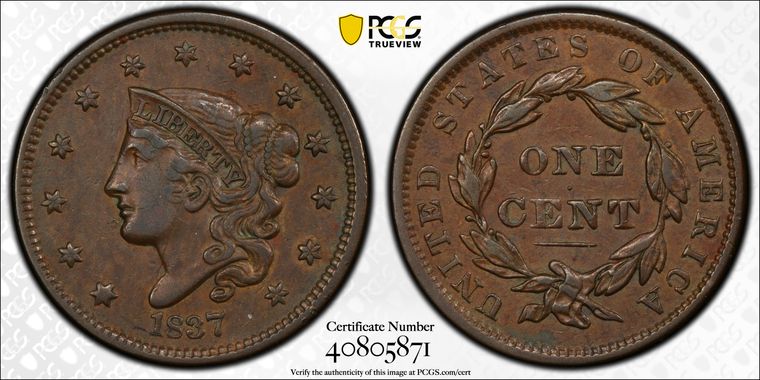 Cert 40805871 - Coin Image