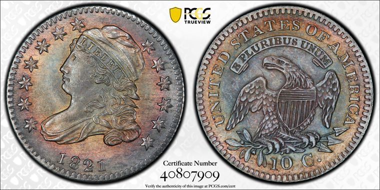 Cert 40807909 - Coin Image