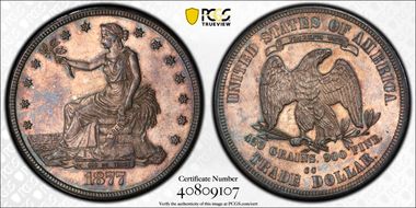 1877-CC T$1 MS64