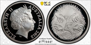 2012 5C Silver PR69DCAM
