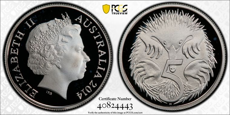 Cert 40824443 - Coin Image