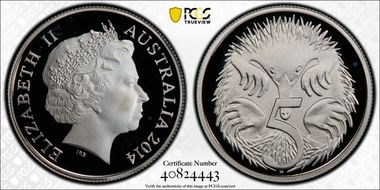 2014 5C Silver PR68DCAM