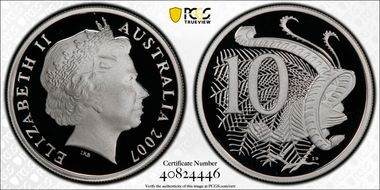 2007 10C Silver PR70DCAM