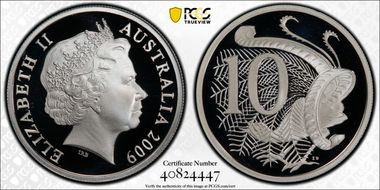 2009 10C Silver PR69DCAM