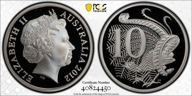 2012 10C Silver PR69DCAM